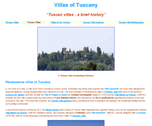 villas-of-tuscany.info: Villas of Tuscany :: Tuscan villas
The architecture and gardens of the Renaissance villas of Tuscany