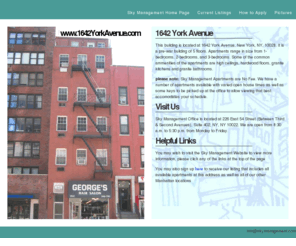 1642yorkavenue.com: 1642 York Avenue, New York, NY, 10028
1642 York Avenue in New York City, Apartments for Rent and Building Information. NYC Apartments by Sky Management Corp. All with No Broker Fees