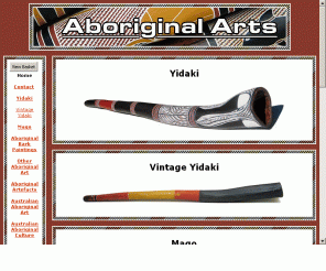 colindidj.com: Aboriginal Arts
Highly recommended London Company selling Authentic Indigenous Aboriginal Art and Didgeridoos with Certificates of Authenticity