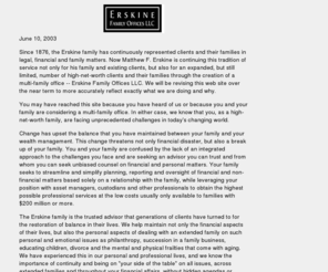 erskinefamilyoffices.com: Erskine Family Offices LLC
