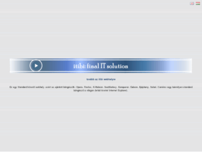 itibi.hu: itibi.hu - a végső informatikai megoldás
itibi végső informatikai megoldás