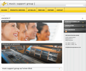 msg-forward.de: Home - music support group
