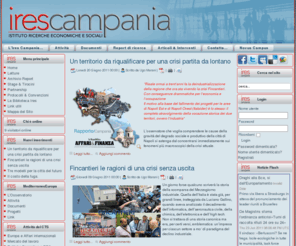 irescampania.com: Benvenuto in Ires Campania
Il website dell'Ires Campania