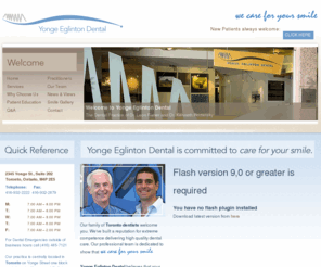 yongeeglintondental.com: Toronto Dentist, Cosmetic Dentist Toronto | Yonge Eglinton Dental
Toronto Dentist. Services include cosmetic dentistry, Periodontist, dental implants, and more. At Yonge Eglinton Dental we are committed to care for your smile.