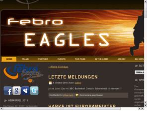 bg-magdeburg.de: BG Febro Eagles Magdeburg
Die Webseite der BG Febro Eagles Magdeburg. 1.Basketball Regionalliga