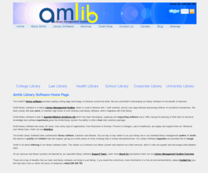 amlib.co.uk: AMLIB Library Software
AMLIB Library is a library software, library management and library system for libraries