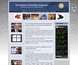 demolitionengineers.net: Institute of Demolition Engineers
Joomla! - the dynamic portal engine and content management system