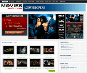 movieswala.com: Movieswala.com: India, Bollywood, Boxoffice Movies Updates
Recent Indian Movies, Boxoffice, Theaterical Trailer, Movies Videos