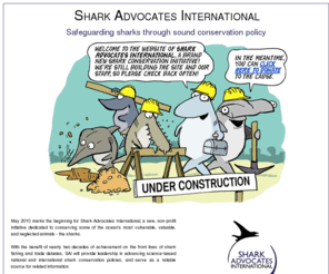 sharkadvocates.org: Shark Advocates International
With the benefit of nearly two decades of achievement on the front lines of shark fishing and trade debates, SAI will provide leadership in advancing science-based national and international shark conservation policies, and serve as a reliable source for related information.