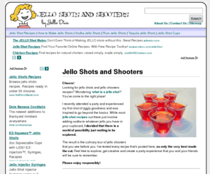 jellodiva.com: Jello Shots and Shooters
Jello shots and jello shooters recipes for every occassion - Your party starts now!