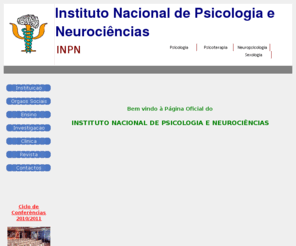 inpn.org: Instituto Nacional de Psicologia e Neurociências
