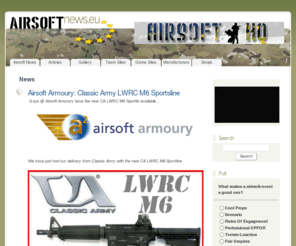 airsoft-news.eu: Airsoft News :: Airsoft-News.EU, news the European way!
Airsoft-News.EU :: Airsoft News, the European way!