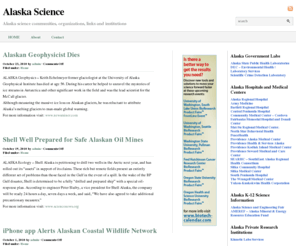 alaska-science.com: Alaska Science
Alaska Science: Alaska science communities, organizations, links and institutions