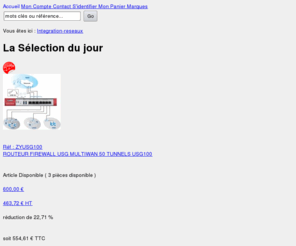 integration-reseaux.com: IntéGration Réseaux : Routage, Câblage, KVM, Intégration, Distribution, etc...
Vente en ligne de materiel réseaux et d'intégration : Réseaux ethernet, Téléphonie IP, Câblage et connectique, Cartes ADD ON, Moniteurs, Imprimantes, Fax, Multifonction, Stockage de données, Solutions Antivol, Réseaux Wifi et CPL, etc...