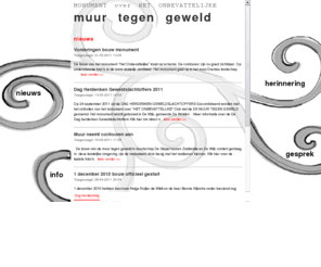 muurtegengeweld.nl: Muur tegen geweld
Muur tegen geweld