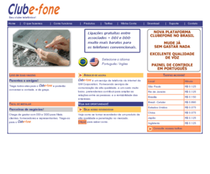 ondanoar.com: Clube-fone
Internet Telephony Club,Clube de Telefonia via Internet