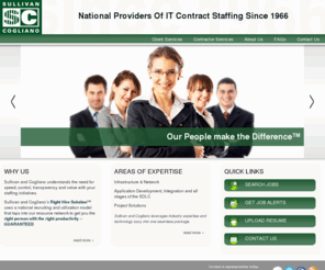 sullivancogliano.com: National Providers of IT Contract Staffing | Sullivan & Cogliano
Sullivan and Cogliano understands the need for speed, control, transparency and value with your staffing initiatives.