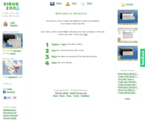 viruszoo.com: VirusZoo - A safe and fun way to play with viruses
A safe and fun way to play with viruses.