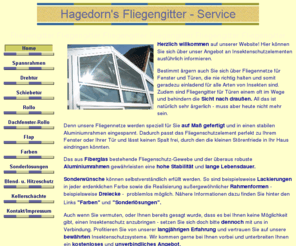 fliegengitter-service.biz: Fliegengitter / Insektenschutz von Hagedorn's Fliegengitter - Service
