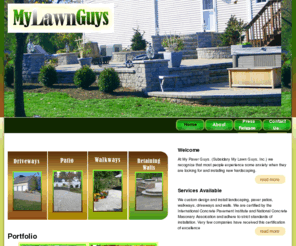 mypaverguy.net: My Lawn Guys >  Home
My Lawn Guys