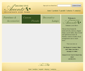 distinctive-accents.com: Distinctive Accents - Accentuate your Home with Distinctive Accents
Accentuate your home with distinctive accents.