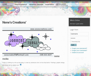 nenescreations.com: Nene's Creations'
Joomla! - the dynamic portal engine and content management system