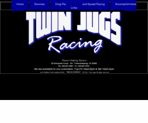 twinjugsracing.com: Twin Jugs Racing, Fredericksburg, VA
twinjugs.com Twin Jugs Cycle Parts & Service, Fredericksburg, VA. Parts & service for all years of Harley.