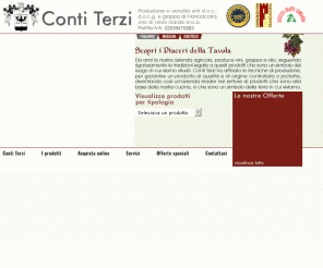 agricolacontiterzi.it: Conti Terzi - Produzione e vendita Vino, Grappe, Olio
Azienda Agricola Conti Terzi - Produzione e vendita vini d.o.c., d.o.c.g. e grappa di Franciacorta, olio di oliva Garda d.o.p.