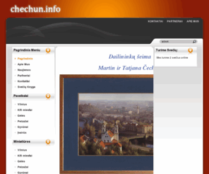 chechun.info: Sveiki atvykę
Dailininkų šeima Martin ir Tatjana Čechun
