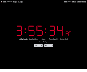 despertadoronline.org: Online Alarm Clock
Online Alarm Clock - Free internet alarm clock displaying your computer time.