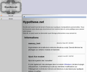 hypothese.net: Hypothese.net - qu'est-ce que quoi ?
