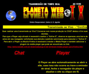 planetawebtv.com: Bem Vindo ao Planeta Web TV
