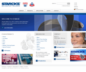 ersta.asia: Starcke GmbH & Co. KG Schleifmittelwerk
Starcke GmbH & Co. KG is a medium-sized independent fourth-generation family business and one of the major  suppliers in the market.