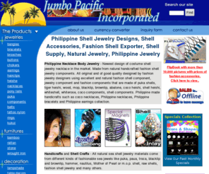 philippinesnecklaces.com: Philippine Necklace Shell jewelry components costume Philippines bracelets fashion jewelries.
Philippine Necklace fashion natural jewelry Philippines bracelet shell components jewelries puka heishi coco components shells beads ethnic body jewelry products and accessories.