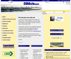 cubaalamano.net: CUBA A LA MANO - Noticias e información sobre Cuba - Inicio

