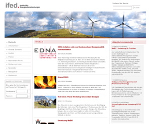 ifed.biz: ifed, Institut für Energiedienstleistungen
iFED, Institut für Energiedienstleistungen