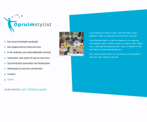 opruimstylist.com: Opruimstylist Jeannette van Ditzhuijzen | Opruimen geeft ruimte
Opruimstylist Jeannette van Ditzhuijzen | Professional organiser