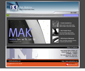 makmakina.com: :: Mak Makina San. ve Tic. Ltd. Şti. ::
