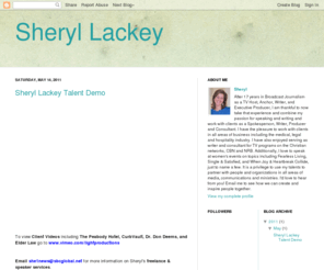 sheryllackey.com: Sheryl Lackey
