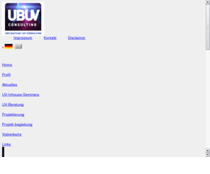 ub-uvconsulting.com: Home
Homepage von UBUV-Consulting