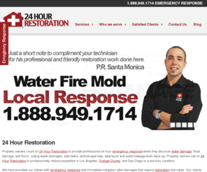 24hourservicesinc.com: Orange County Water Damage Restoration | Fire and Smoke | Mold Damage | 24 Hour Restoration | 1-888-949-1714
Orange County Water Damage, Flood Damage, Fire Damage, and Mold Damage Emergency Response Contractor. 1-888-949-1714, 24 Hour Restoration ®,Water and Flood drying and repair experts. Serving clients in Orange County. Insurance restoration and repair