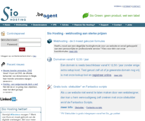 giacomelli.be: Sio Hosting
Webhosting en meer aan de beste prijs. Domeinnamen vanaf EUR 12,50-/jr, hosting vanaf EUR 30,-/jr, VPS vanaf EUR 10,95-/m.  Kortingen mogelijk voor bulk aanvragen. Gratis testen!