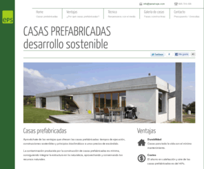 panel-eps.com: Casas prefabricadas | Gran experiencia en la construcción de casas prefabricadas
Casas prefabricadas de gran calidad y magníficos acabados. Casas prefabricadas ecológicas y respetuosas con el medio ambiente. Construímos tus sueños.