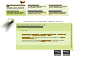 virtual-machine-providing.net: internett GmbH > nett - mit Sicherheit
internett GmbH - Ihr professioneller Partner für Internet-Service-Providing, IT-Service-Management und Virtual-Infrastructure-Providing mit der aktuellen Kampagne www.weg-mit-dem-blech.de. Profitieren Sie von den Vorteilen unseres professionellen Rechenzentrums und unseres qualifizierten IT-Service-managements!