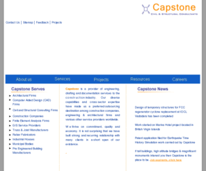 capstone.co.in: Engineering Outsource, Structural Engineering Companies, Structural Drafting, Structural Steel Design, Autocad Drafting - For engineering outsource, structural engineering companies, structural drafting, structural steel design, and autocad drafting, Capstone offers the best deal!
For providing high end engineering outsource, structural engineering companies, structural drafting, structural steel design, and autocad drafting solutions, Capstone stays abreast of the latest developments. We strive to offer a cutting-edge solution for all your construction design requirements.