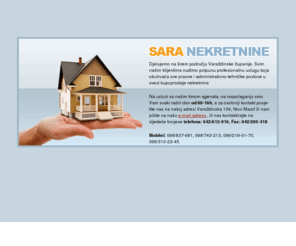 sara-nekretnine.com: Sara Nekretnine - Novi Marof
