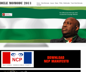 delemomodu2011.com: The Official Dele Momodu 2011 Presidential Campaign Website!
