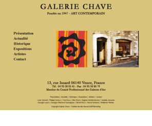 galeriechave.com: Galerie Chave
art, art contemporain, peinture, sculpture, galerie d art peintre,Henri michaux,Bernard Guillot,Gérard Eppelé,Max Ernst,Boris Bojnev,Henri Michaux,Michel Graniou,Dado,Isabelle Jarousse,Michel Roux,danielle Négro,Jean Dubuffet,Pascal Verbena,eugène Leduc,J.-C. Silbermann,Paul Duchein,E. Gabritschevsky,J.-F. Ozenda,Peter Sedlacek,fred Deux,Jules Godi,Philippe Dereux,Georges Bru,Kim-En-Joong,Robert Erebo,Georges Demkin,Louis Carmeil,Slavko Kopac,Georges Lauro,Louis Pons,Stéphane Délianis,G. Ribemont-Dessaignes,Man Ray,Théo Tobiasse,Georgik,Marthe Isely,Woldemar Winkler