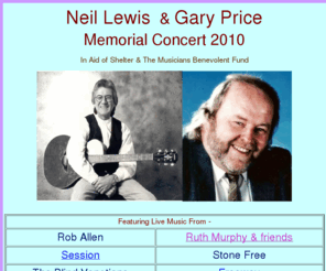 neillewismemorial.com: Neil Lewis and Gary Price
Memorial Concert - Rock Barry South Wales Neil Lewis and Gary Price