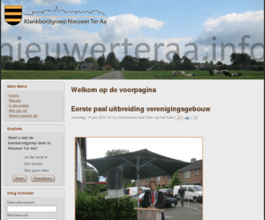 nieuwerteraa.info: Welkom op de voorpagina
Joomla! - Het dynamische portaal- en Content Management Systeem